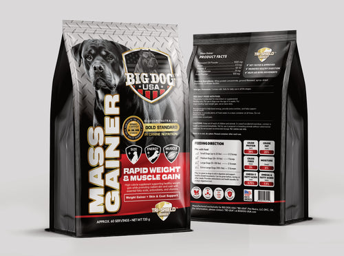 BIG DOG USA-Mass Gainer + Rapid Weight & Muscle Gain Powder image 0
